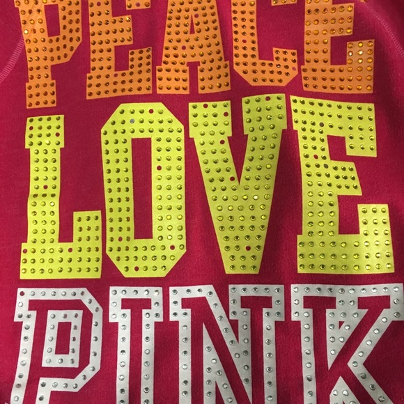 PINK Hooded Sweatshirt - Picture 5 of 5